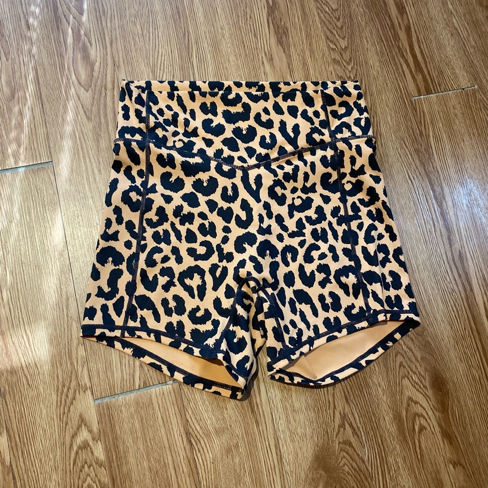 Balance Athletica leopard cheetah shorts